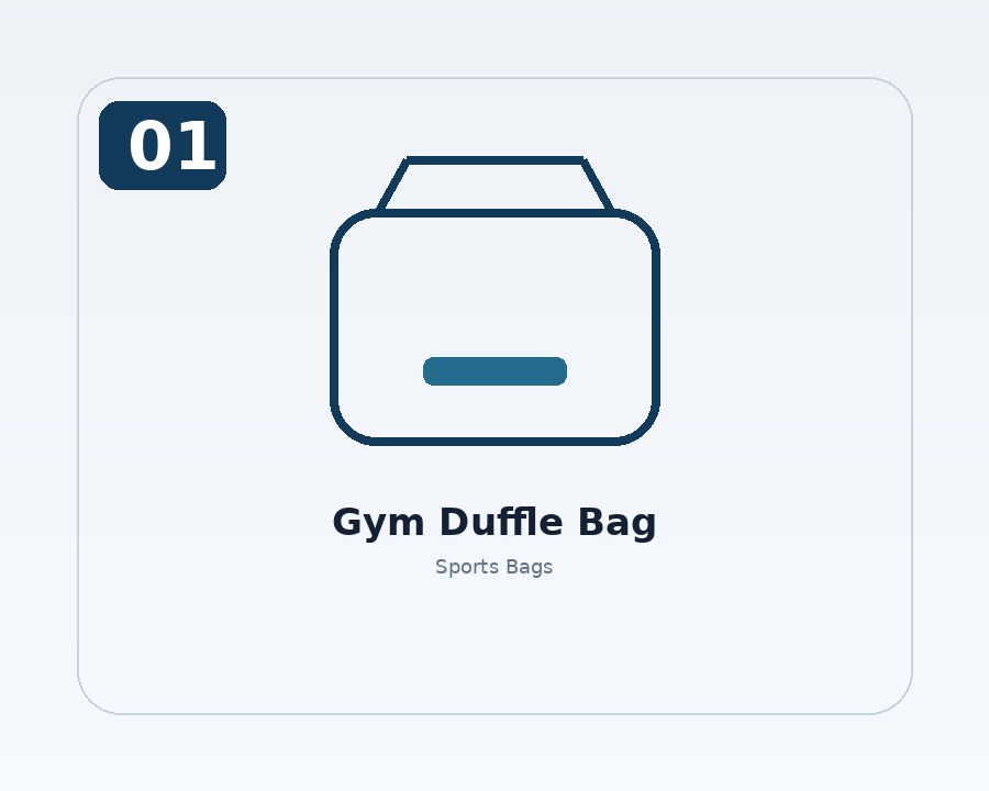 Outdoor & Sports Bags product application image