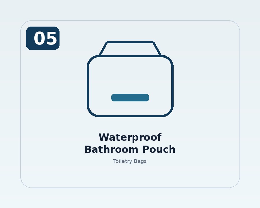 Waterproof Bathroom Pouch product image